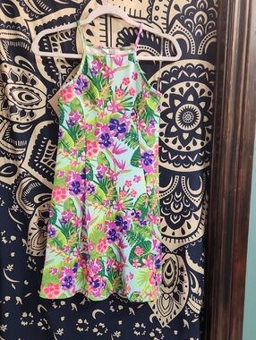 Miss K Floral Pink & Purple Girls' Formal Dress